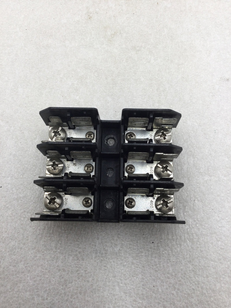 Marathon 6M30A3SQ 30 Amp 3 Pole 600 VAC Fuse Holder