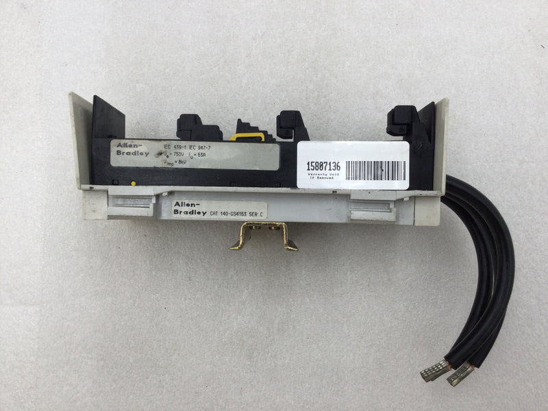 Allen Bradley 140-GS4163 Series C 60MM Pole Center Adapter Plate