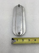 Lot of 2 Killark OL-450 1-1/4" to 1-1/2" Aluminum Conduit Body Cover