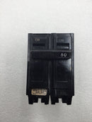 GE/General Electric THQAL2160 60 Amp 2 Pole 120/240 VAC Circuit Breaker - Flaw