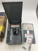 Square D QO2100BNRB 100 Amp 120/240V Rainproof Enclosure 13" x 7 1/4" x 4 1/4"