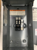 Square D QO2100BNRB 100 Amp 120/240V Rainproof Enclosure 13" x 7 1/4" x 4 1/4"