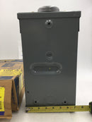 Square D QO2100BNRB 100 Amp 120/240V Rainproof Enclosure 13" x 7 1/4" x 4 1/4"