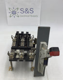Square D 3 Pole Fusible Switch Handle Assembly 600VAC Max