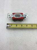 Pass & Seymour 461N 20 Amp 4-Way Gray Locking Toggle Light Switch w/o Key