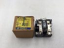 Square D 8501CO7V14 Series C Power Relay 30 Amp 120-600 VAC DPST with 24 VAC Coil