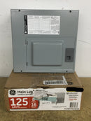 GE TLM812SCUD1K 125A 8-Space 16 Circuit Indoor Main Lug Load Center w/o Breakers