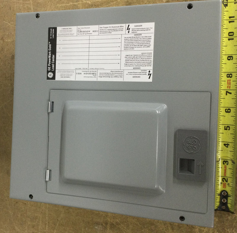 GE TLM812SCUD1K 125A 8-Space 16 Circuit Indoor Main Lug Load Center w/