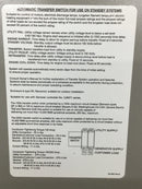 Generac RXSC200A3 200 Amp 1PH 120/240V Smart Automatic Transfer Switch