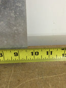 Aluminum Dead Front 12 Space 15 5/8" x 9 5/8"