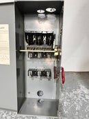 Westinghouse HFN323 100 Amp 240V 3 Phase Fused Type 1 Indoor Disconnect