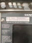 Siemens S1C42ML250ATS 3 Phase 4 Wire 250A 42 Circuit 240/208Y/120V Type 1 Panel Board Flush Cover