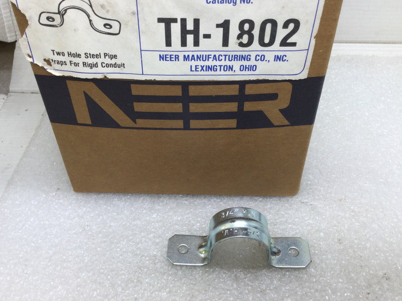 Neer TH-1802 3/4" 2 Hole Straps TH1802