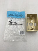 Allen Tel Products AT30M-09 Ivory Single Gang Surface Mount Box