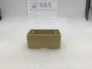 Allen Tel Products AT30M-09 Ivory Single Gang Surface Mount Box