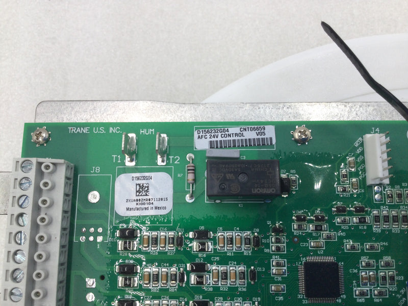 Trane D803401G08 Complete Control Board w/ Back Panel K100104 CNT06659