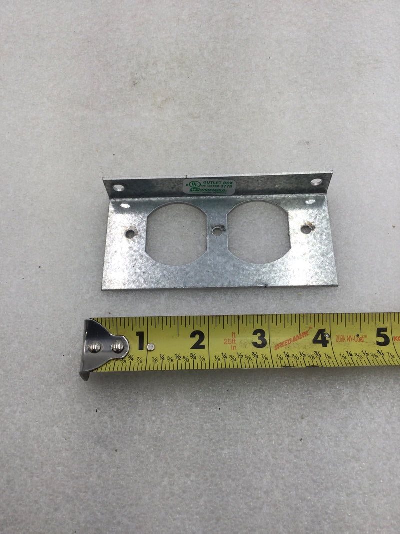 Wiremold RFB2DP RFB Floor Box Duplex Receptacle Plate