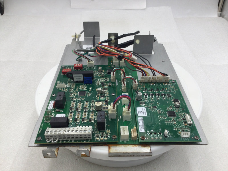 Trane D803401G01 Control Board w/ Back Panel K100104 - Rusted Panel and Board