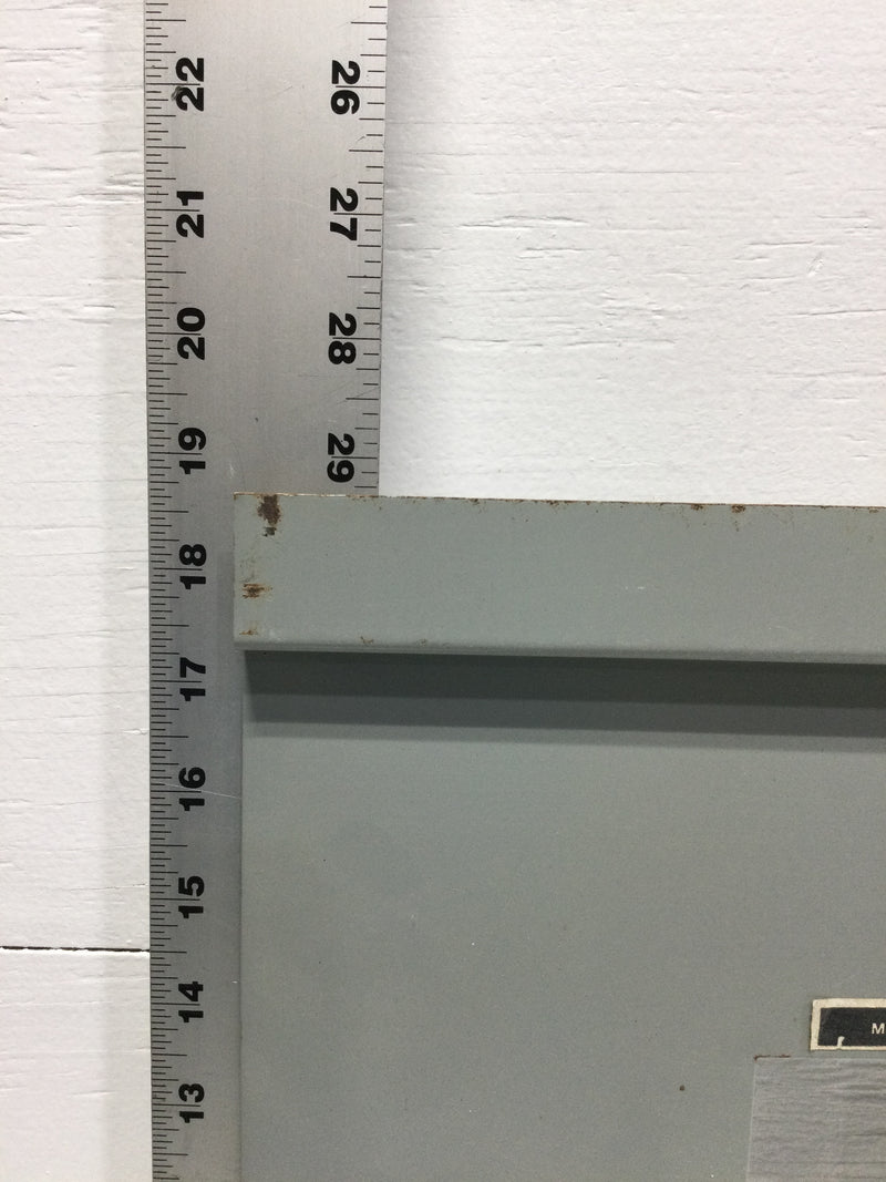 Crouse-Hinds E26095 Dead Front Only w/Main 18 3/4" x 14 1/2"