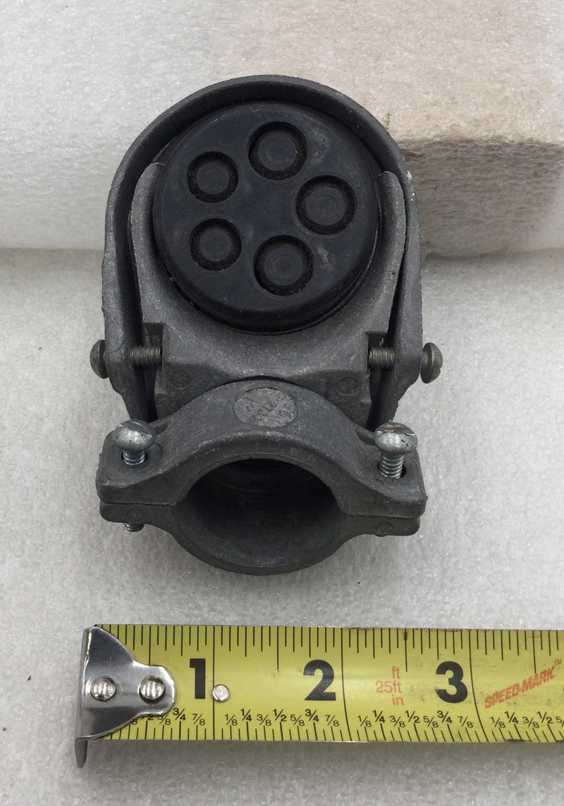 Appleton E27045 Aluminum 1" Service Entrance Clamp-On Weatherhead