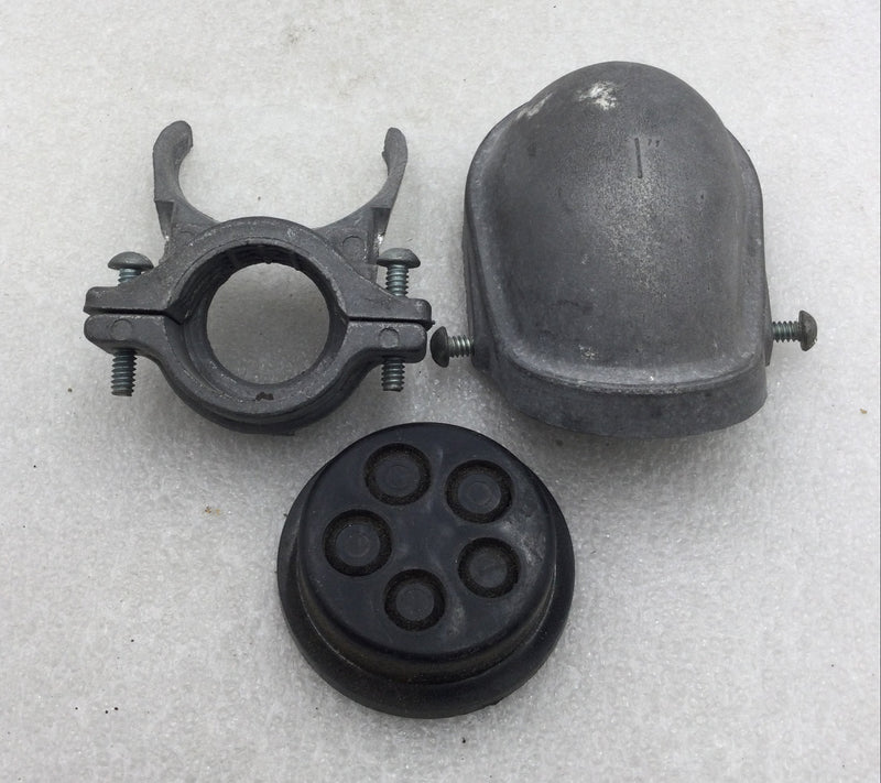 Appleton E27045 Aluminum 1" Service Entrance Clamp-On Weatherhead