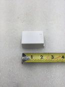 Allen Tel Products AT33S-15 Versatap 1 Port Surface Mount Modular Box in White