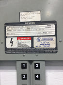 Siemens Dead Front Only ITE Panelboard No. Q242ML4225FTM 42 Space 225 Amp 120/240V 3 Phase 4 Wire Delta 39" x 12 7/8"