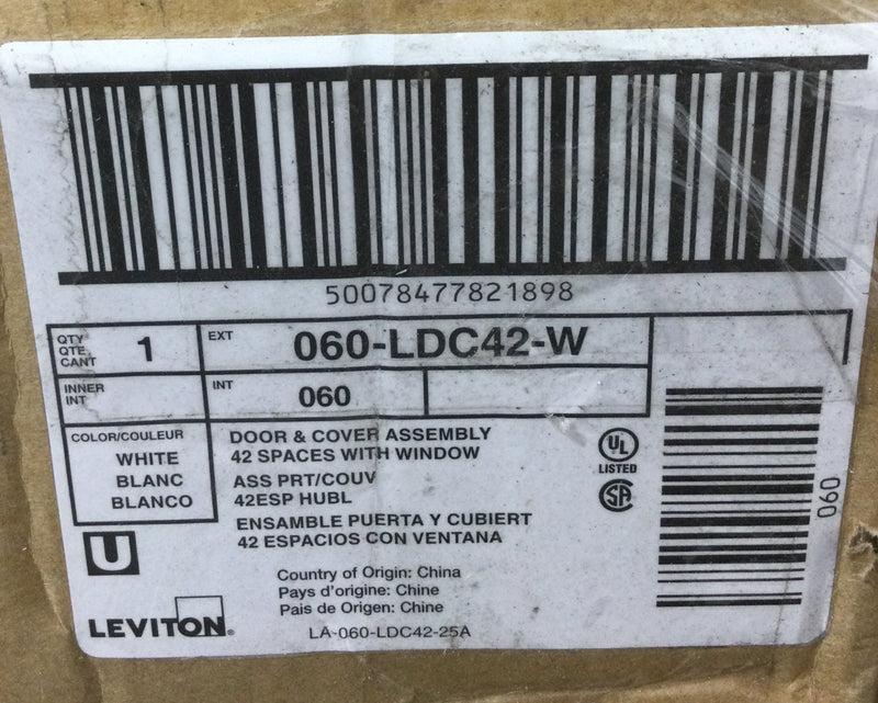 Levitron 060-LDC42-W Door and Cover Assembly 42 Space with Window 45 3/8" x 15 7/16"
