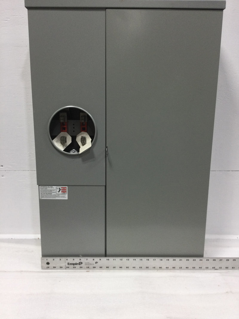 Leviton LP315-MC 150 Amp Main  30-space outdoor all-in-one meter load center combo