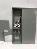 Leviton LP315-MC 150 Amp Main  30-space outdoor all-in-one meter load center combo