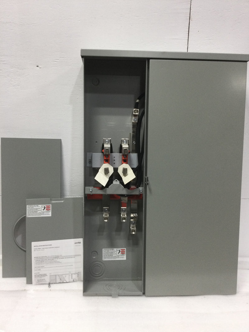 Leviton LP315-MC 150 Amp Main  30-space outdoor all-in-one meter load center combo