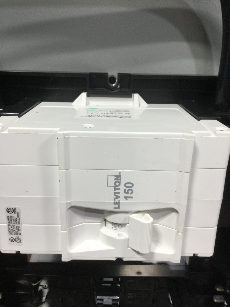 Leviton LP315-MC 150 Amp Main  30-space outdoor all-in-one meter load center combo