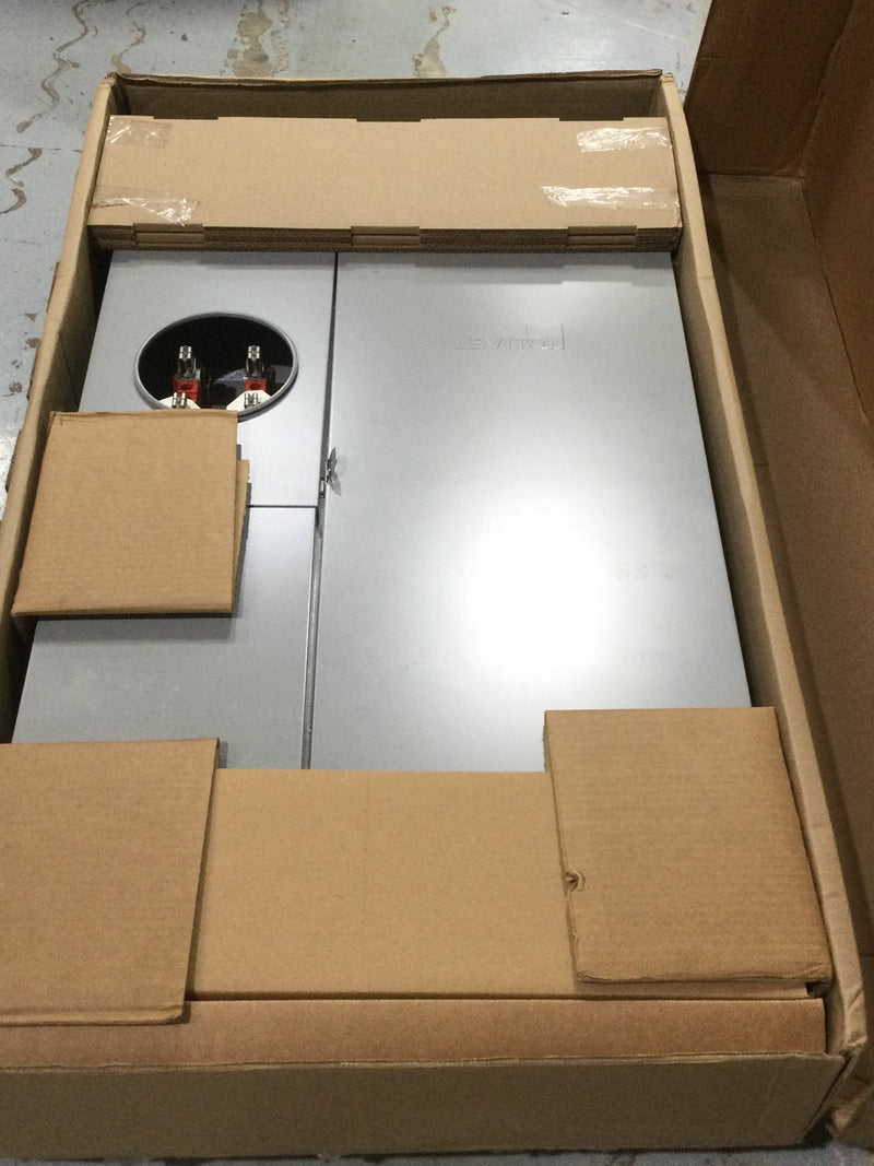 Leviton LJ420-BED 200 Amp Main  42-spaceoutdoor all-in-one meter load center combo