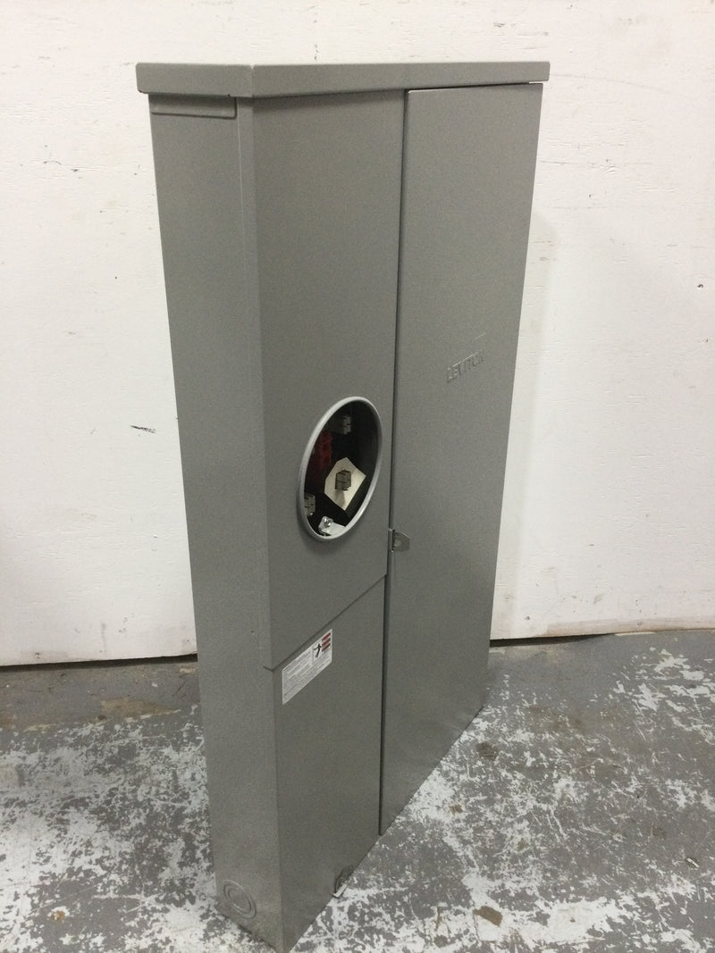 Leviton LJ420-BED 200 Amp Main  42-spaceoutdoor all-in-one meter load center combo