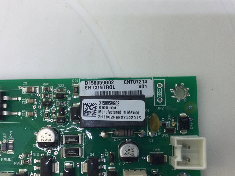 Trane D158059G02 EH Control Circuit Board CNT07214