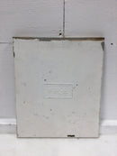 FPE Federal Pacific RH10200 200 Amp 120/240V Cover Only w/Top Lip 14" x 12"