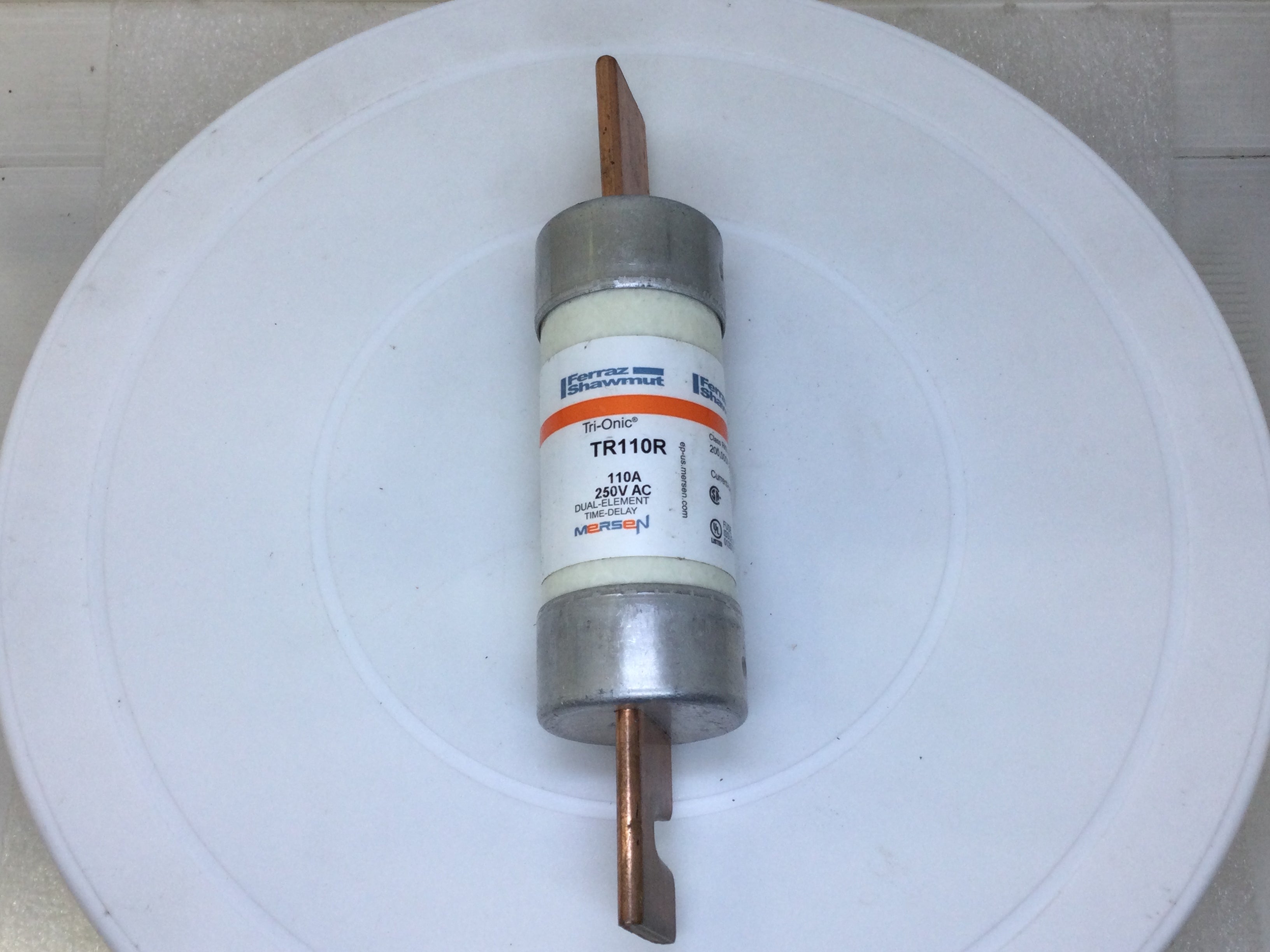 Ferraz Shawmut TR110R 110 Amp 250V Dual Element Class RK5 Fuse