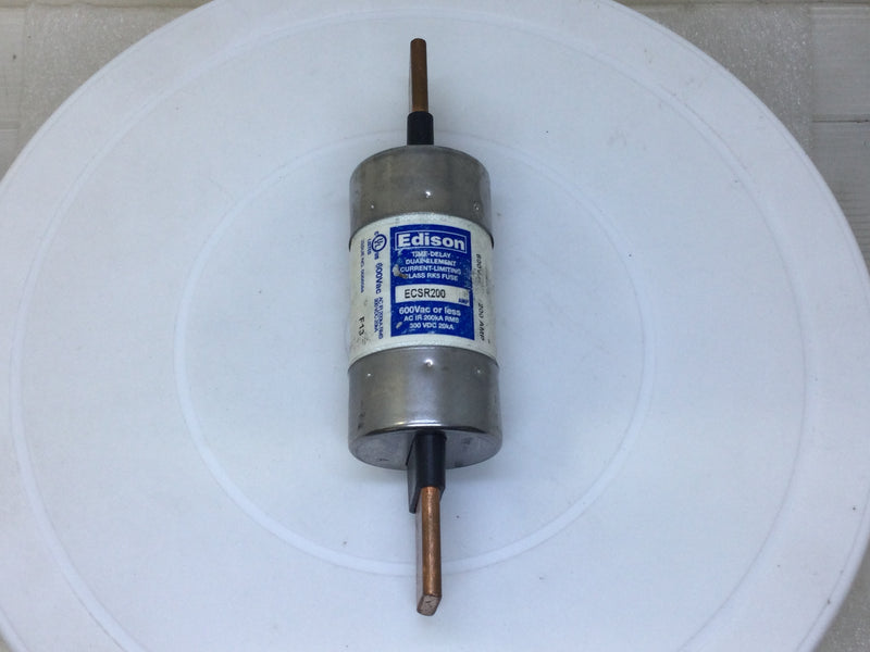 Edison ECSR200 200 Amp 600V Class RK5 Fuse