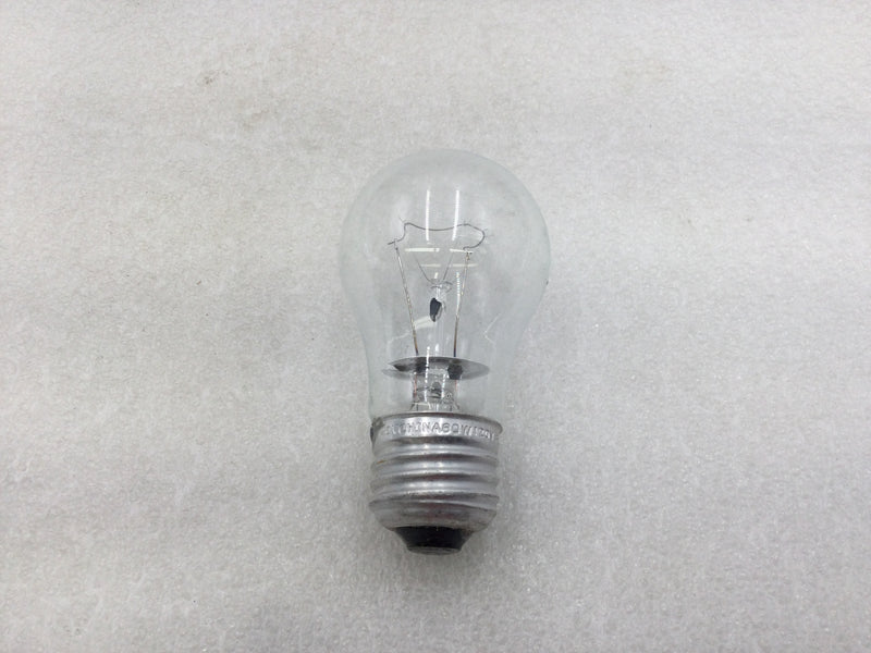 Lot of 2 Philips PLC60W Clear 60 Watt 120 VAC Incandescent Mini Size Medium Base Light Bulb