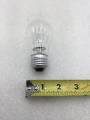 Lot of 2 Philips PLC60W Clear 60 Watt 120 VAC Incandescent Mini Size Medium Base Light Bulb