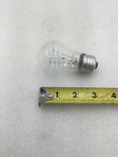 Lot of 2 Philips PLC60W Clear 60 Watt 120 VAC Incandescent Mini Size Medium Base Light Bulb