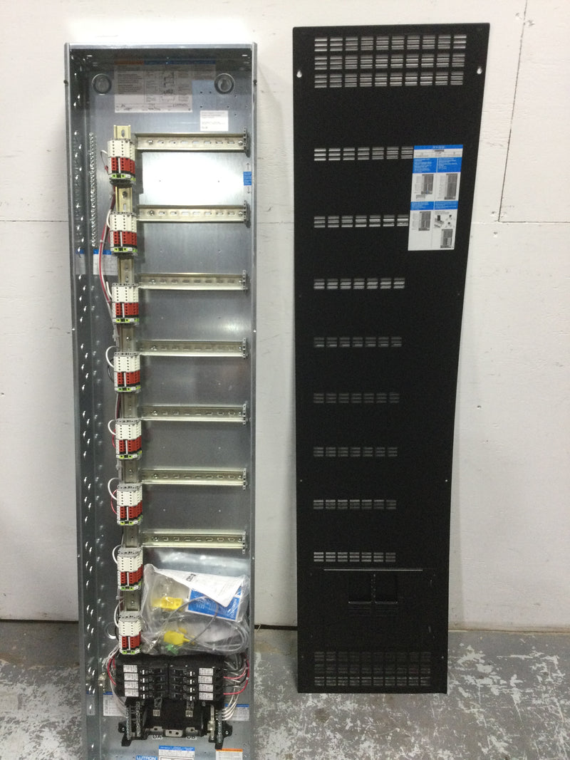 Pd8 Lutron pd8-65a-120l3-15 120 V~ DIN Breaker Panel