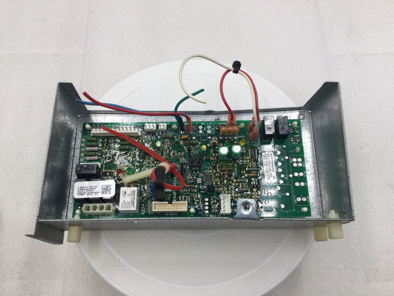 Emerson 48C31-495-03 Furnace Control Board w/ Metal Casing & Display