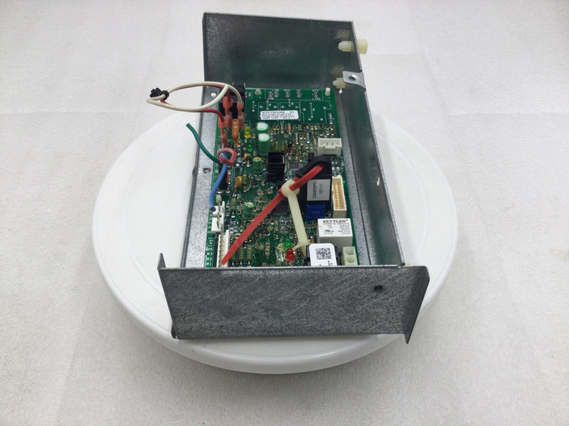 Emerson 48C31-495-03 Furnace Control Board w/ Metal Casing & Display