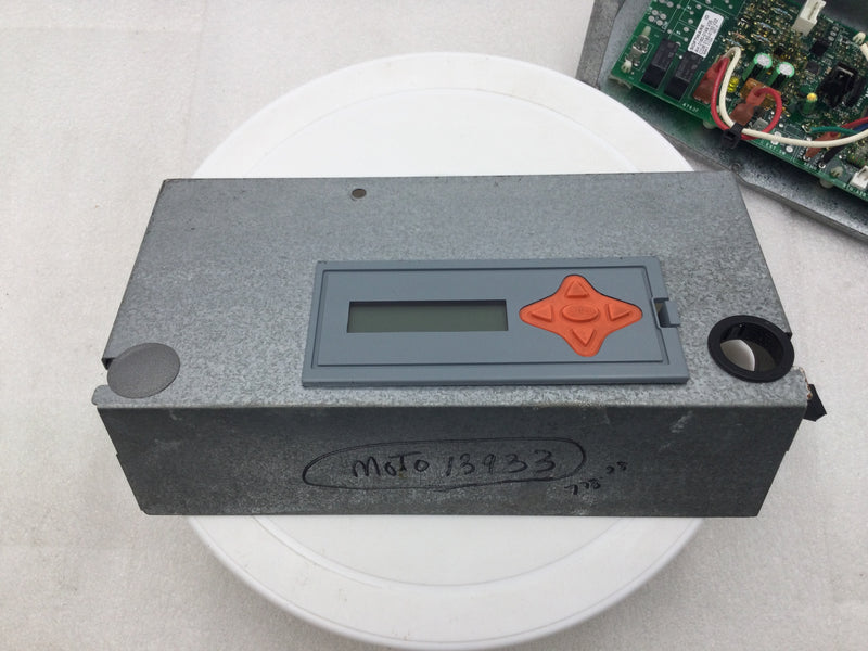 Emerson 48C31-495-03 Furnace Control Board w/ Metal Casing & Display