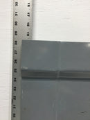 Square D QO1816M200FTRB 200A 8 Space Main Breaker Dead Front 28 1/2" x 14"