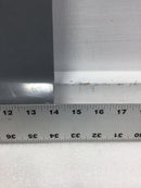 Square D QO1816M200FTRB 200A 8 Space Main Breaker Dead Front 28 1/2" x 14"