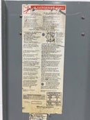 Square D QOM2-225NRB 225 Amp Nema 3R 120/240V Enclosure/Cover Only 24" x 8 7/8"