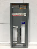 Square D NQOD Panelboard 50 Amp 208y/120 3 Phase 4 Wire Dead Front Only 24" x 9.5"