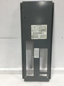 Square D NQOD Panelboard 50 Amp 208y/120 3 Phase 4 Wire Dead Front Only 24" x 9.5"